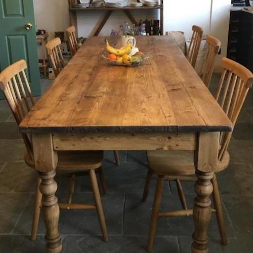 How to keep your reclaimed wood dining table looking its best