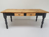The 'Burford' table (pictured with the dark oak finish)