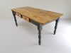 The 'Burford' table (pictured with the dark oak finish)