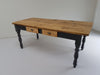 The 'Burford' table (pictured with the dark oak finish)
