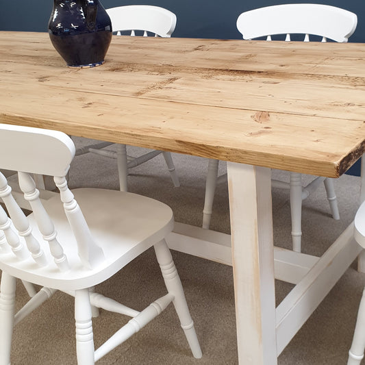 The 'Norfolk' Reclaimed Farmhouse Table