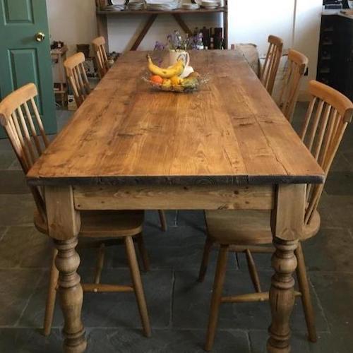 How to keep your reclaimed wood dining table looking its best