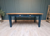 The 'Winchcombe' table is a traditional style rustic farmhouse table