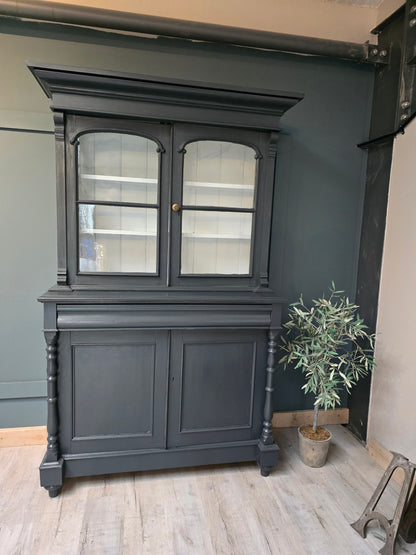 Beautiful tall antique French cupboard
