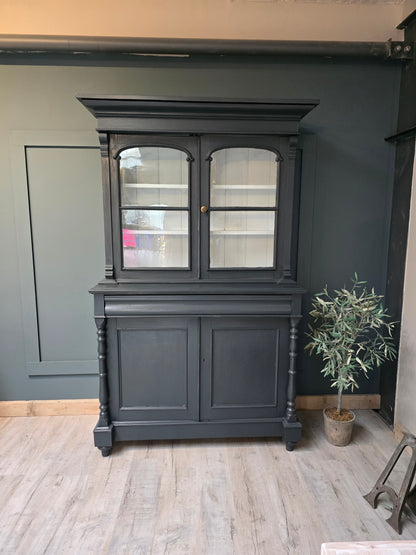 Beautiful tall antique French cupboard