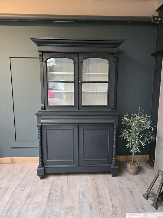 Beautiful tall antique French cupboard