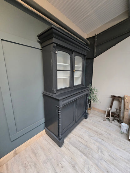 Beautiful tall antique French cupboard