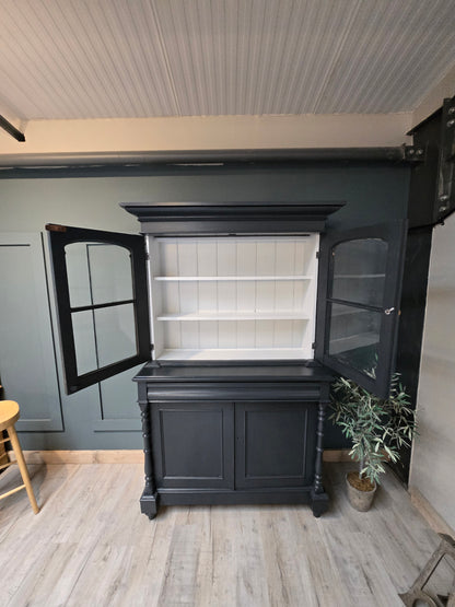 Beautiful tall antique French cupboard
