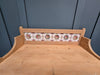 Antique pine chest with victorian tiles