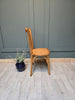 Light Rustic Cross Back Wooden Chair