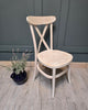 Farmhouse Limewash Crossback Chair