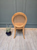 Cane Back Wooden Chair