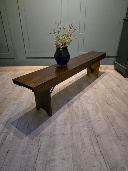 Rustic Wooden Bench