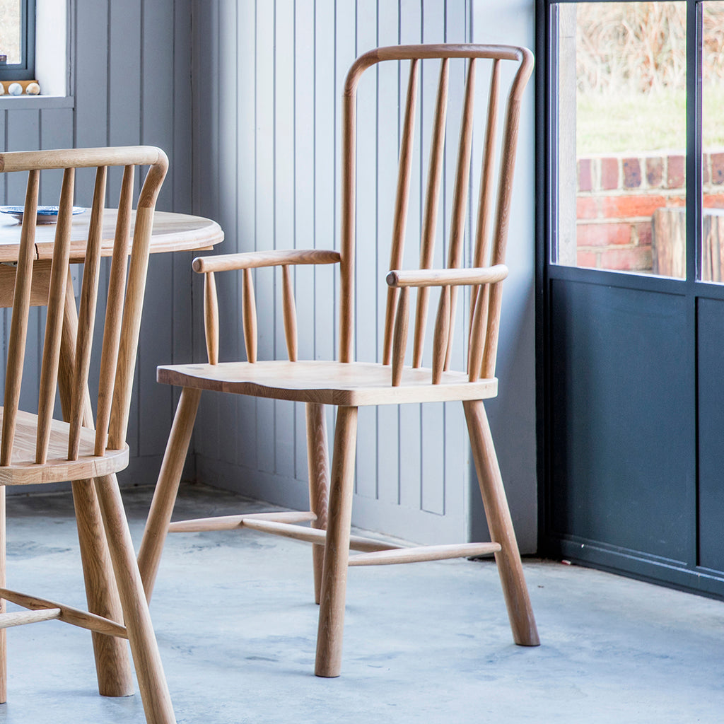 Wycombe Carver Dining Chair (2pk)