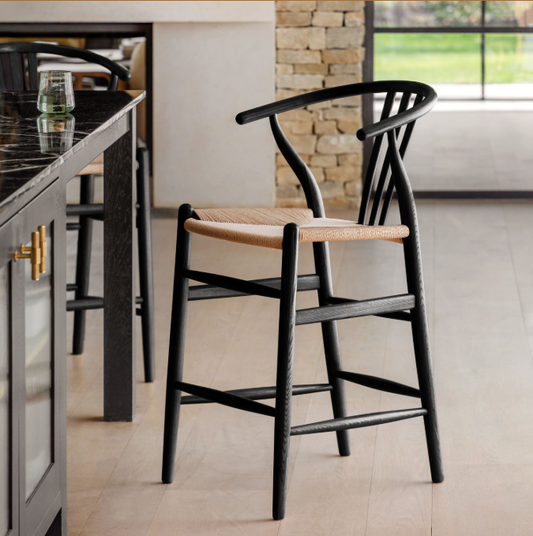 Whitney Bar Stool Black