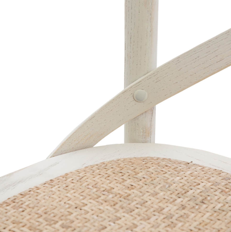 Cafe Stool Whitewashed