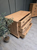 Antique French pine chest of drawers