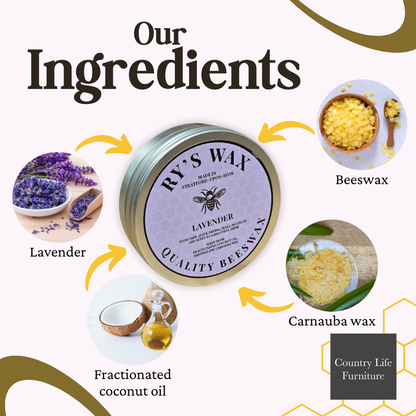 Lavender scented beeswax