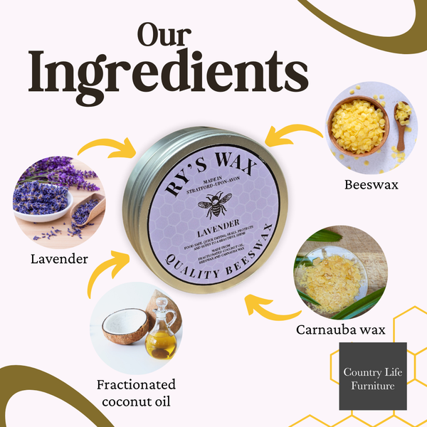 Lavender scented beeswax