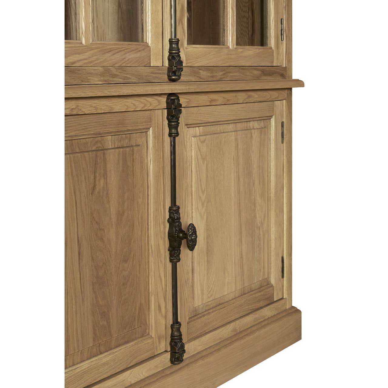 Lyon 4 Door Oak Wood Cabinet