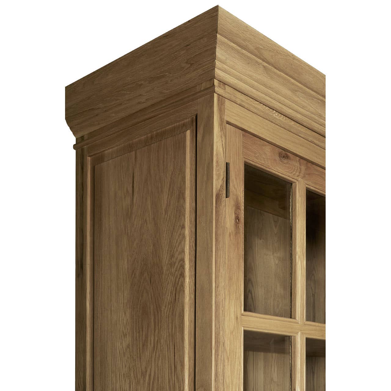 Lyon 4 Door Oak Wood Cabinet