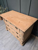 Antique French pine chest of drawers