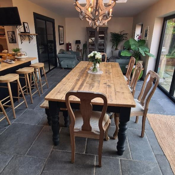 The 'Cedarhurst' (pictured with the rustic pine finish)