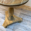 60cm small Round Wine Table with Bun Feet