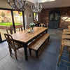 The 'Cedarhurst' Rustic farmhouse dinning table