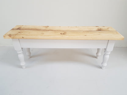 Shabby chic and reclaimed rustic Benches - Country Life Furniture - Quality Interiors