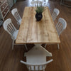 Distressed Trestle Table - Made from reclaimed wood - Any colour or size - Country Life Furniture - Quality Interiors