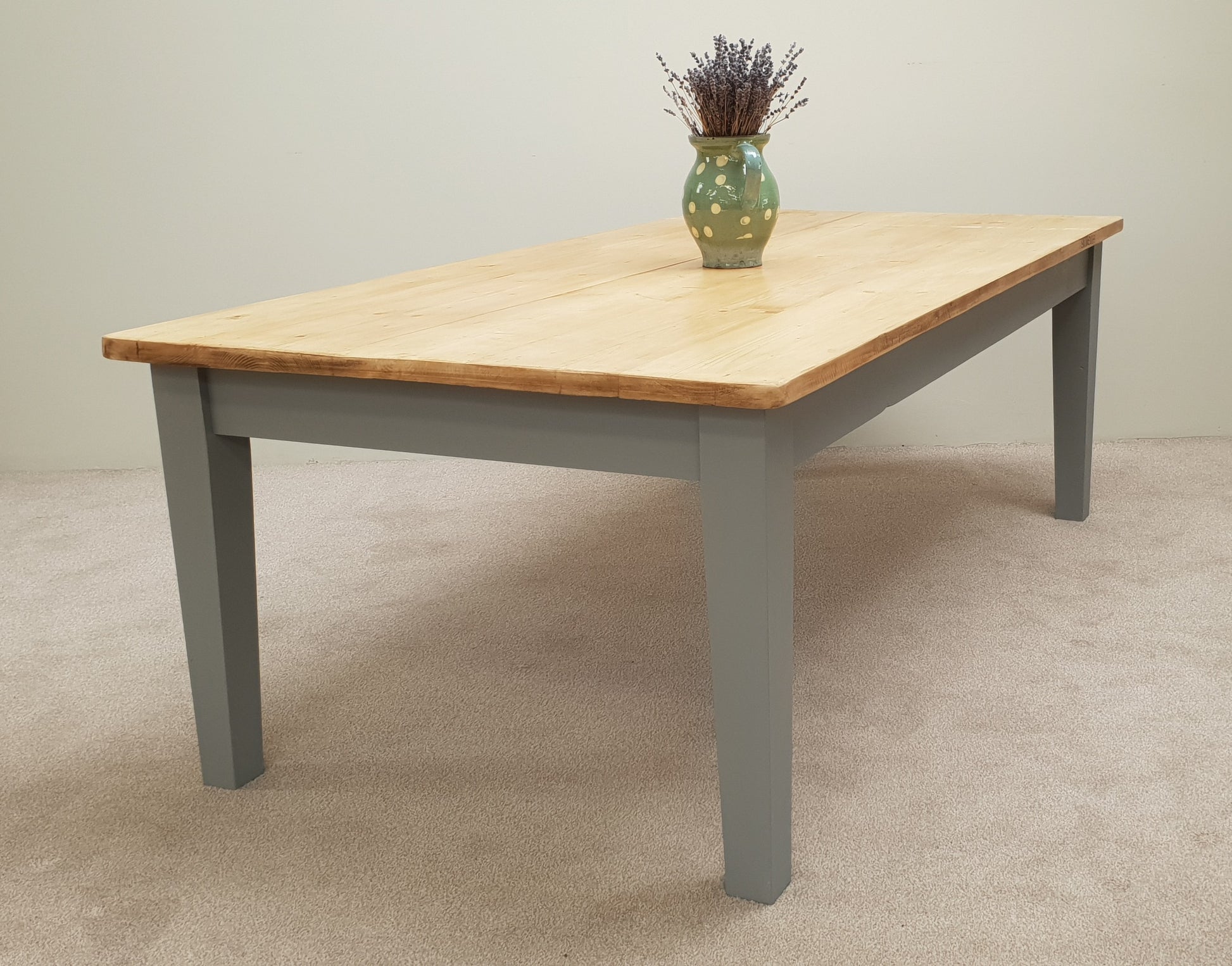 The 'Bards' Complete Table Set - Made From Reclaimed Wood (Distressed Wooden Top) - Country Life Furniture - Quality Interiors