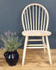 Windsor chairs painted to any colour from the farrow and ball range
