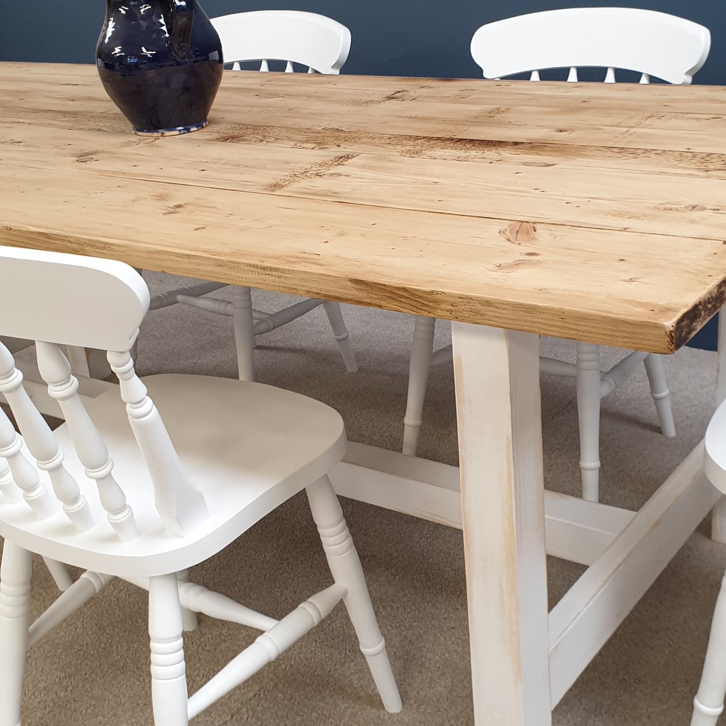 The 'Norfolk' Reclaimed Farmhouse Table
