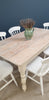 The 'White washed' Reclaimed Farmhouse Table