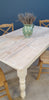 The 'White washed' Reclaimed Farmhouse Table