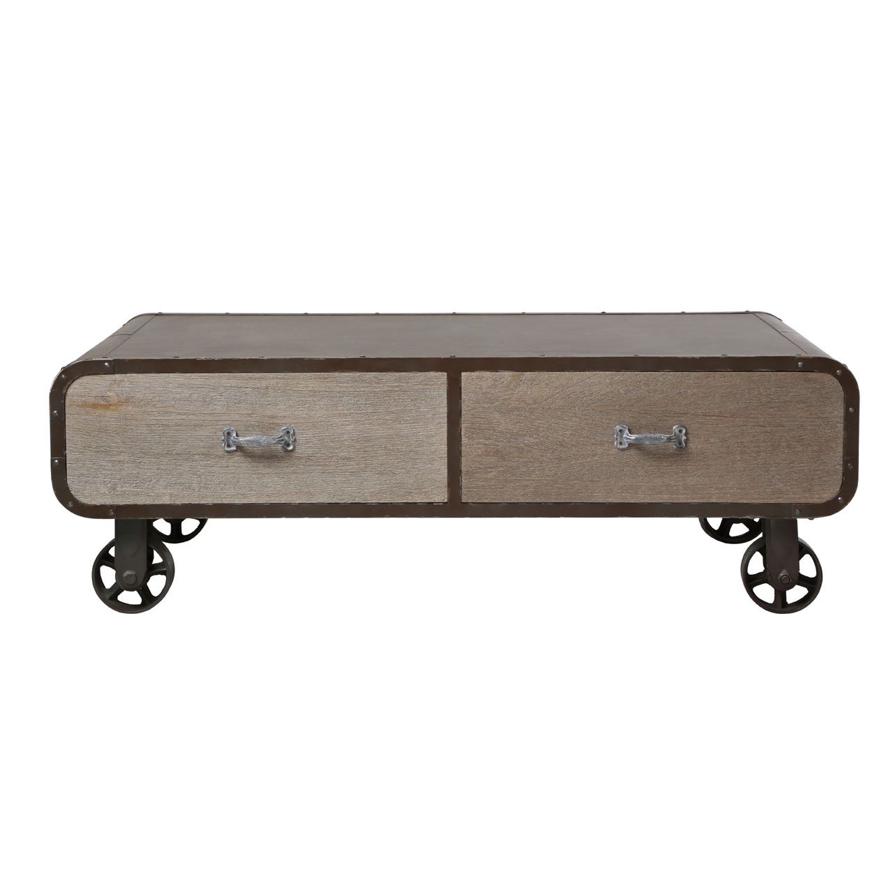 VILLAGE LOFT 2 DRAWERS COFFEE TABLE Country Life Furniture Quality