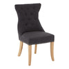 Regents Park Grey Linen Dining Chair