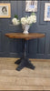 Round Shabby chic reclaimed pub table