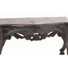 Black Carved Console