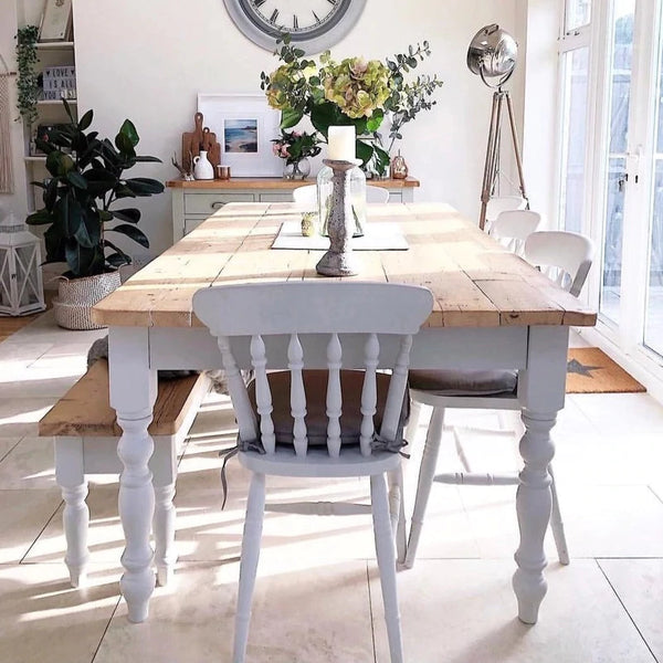Rustic Farmhouse Dining Tables Bespoke Any size or Colour