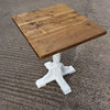 Square Pub Table Made From Reclaimed Wood - Country Life Furniture - Quality Interiors